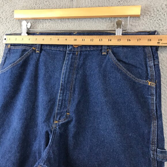 Vintage  Big Ben Jeans Size 38x32 Carpenter Painter Farm - Picture 5 of 9